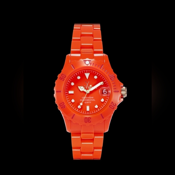 Toy Watch, woman, girl, fluorescent orange, watch - Picture 1 of 8